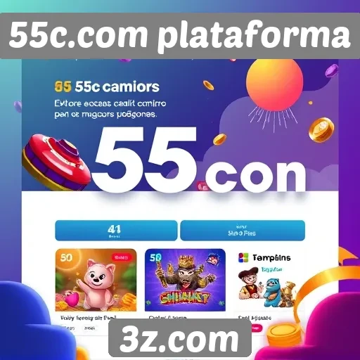 Experiência do usuário na navegação do site 55c.com